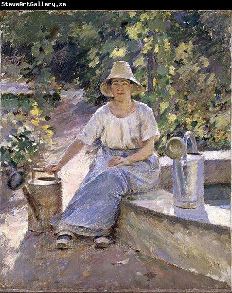 Theodore Robinson The Watering Pots